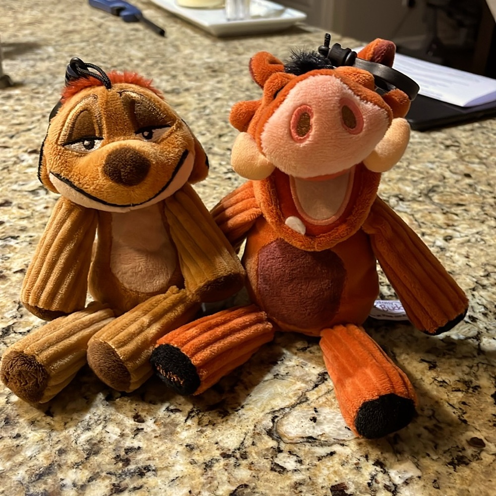 SCENTSY Lion King TIMON & PUMBA Buddy Clip Set